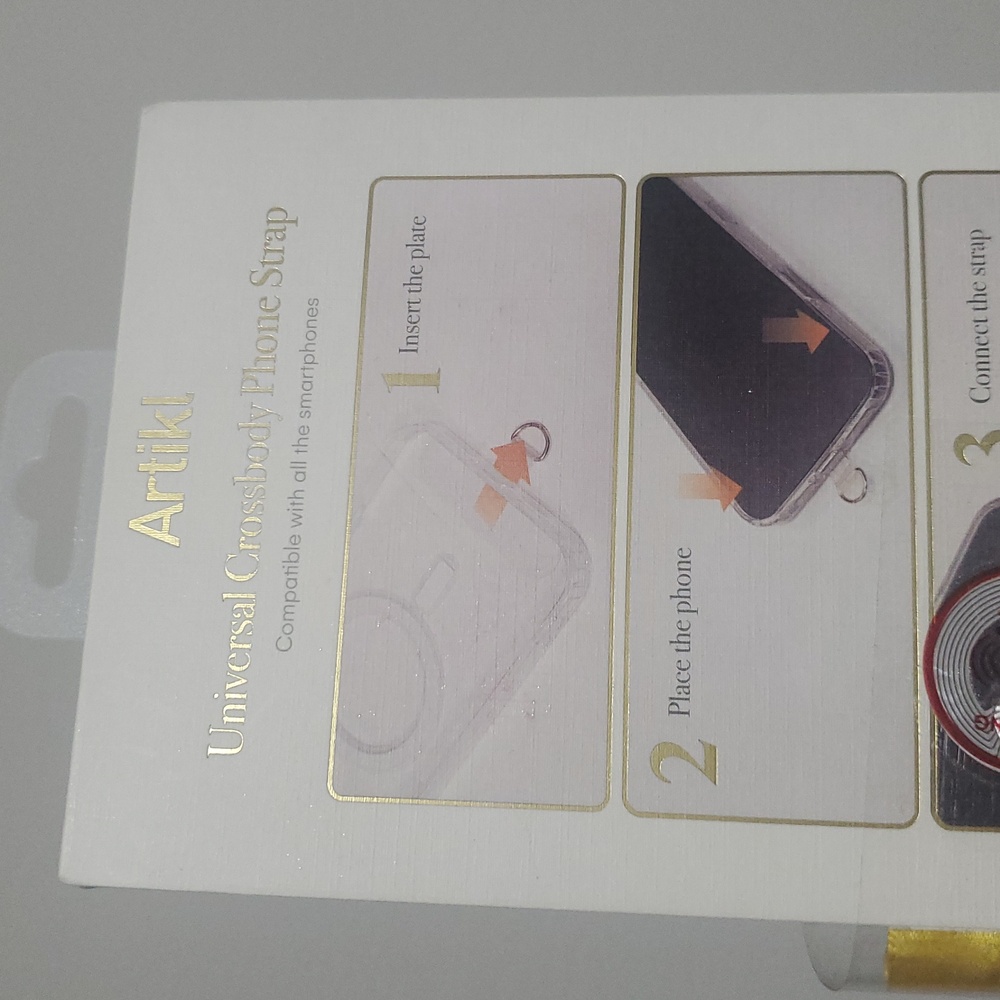 Pink Phone Case Strap - Picture 3 of 6